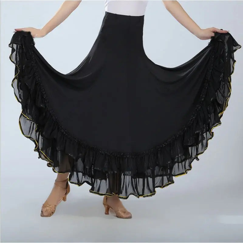 Flamenco Dress Spanish Dance Costume Classic Gypsy Dance Outfits for Women Swing Skirts Bullfight Ballroom Belly Performance