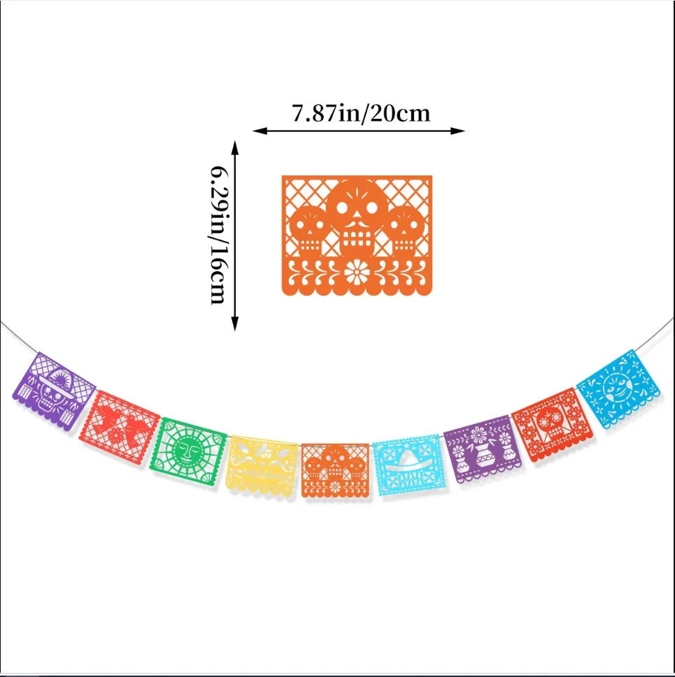 Fiesta Party Decorations Banner Mexican Decorations Banner, Mexican Themed Party Decorations,Cinco de Mayo Party Decoratio