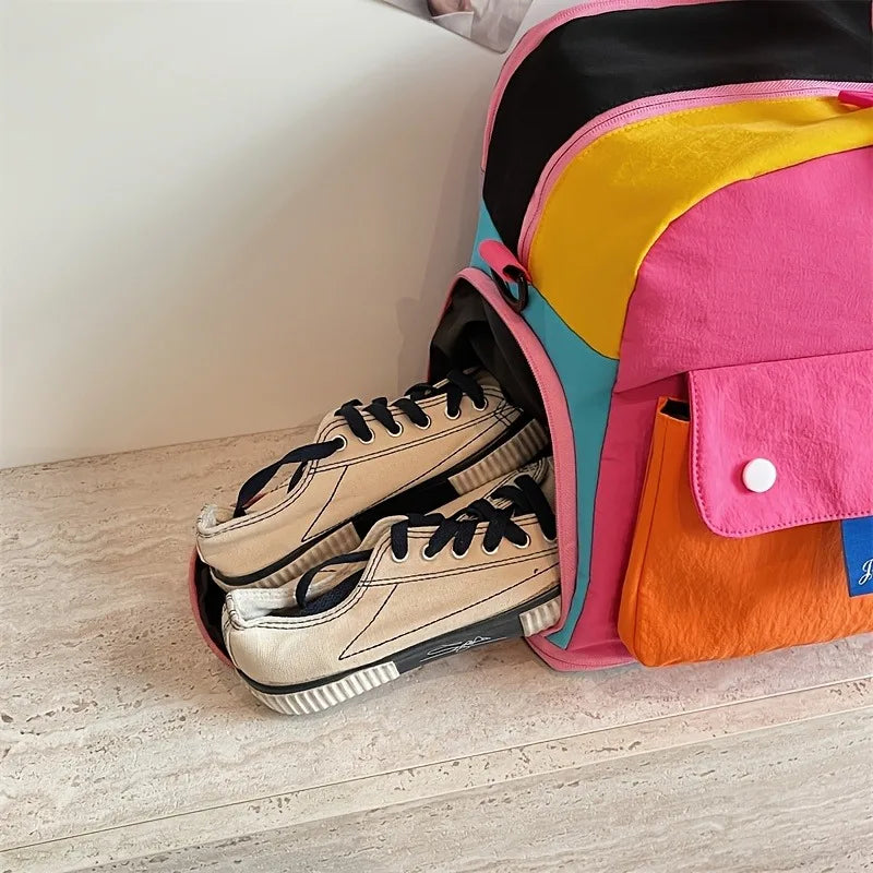 [Travel Crossbody Bag]Portable Large Capacity Hand-held Bag，Suitable for Men & Women - Travel, Outings, Mountain Climbing