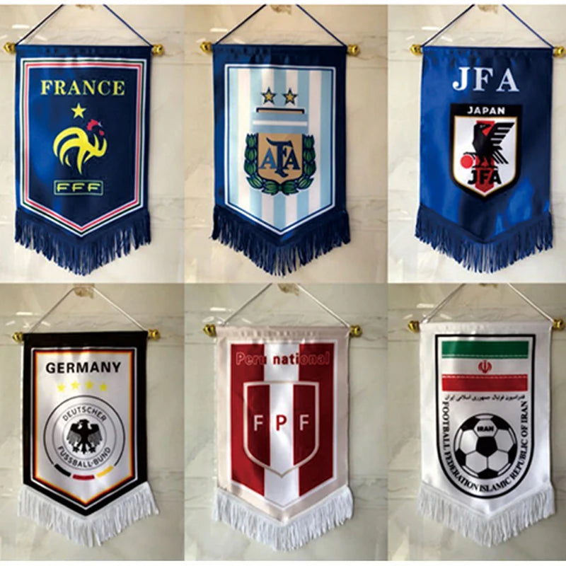Aerxemrbrae 8*12cm Car Window Decoration Puerto Rico Hanging Pennant Flags Puerto Rico Banner Mini Pennant