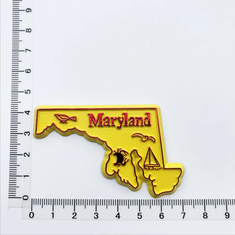 America Puzzle Map Fridge Magnet US State Montana Nevada New Mexico Virginia Wyoming IOWA Georgia New Jersey ARIZONA