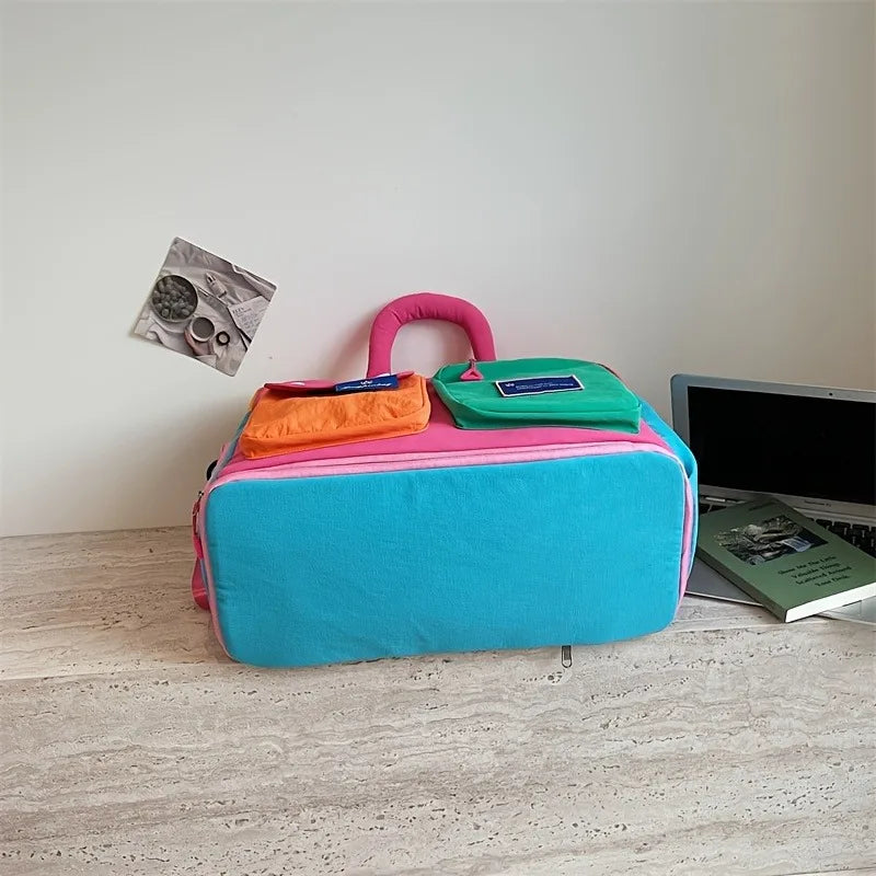 [Travel Crossbody Bag]Portable Large Capacity Hand-held Bag，Suitable for Men & Women - Travel, Outings, Mountain Climbing