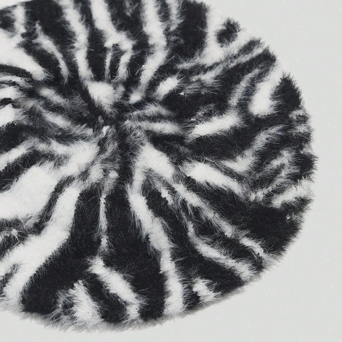 Beret Hat For Women Autumn Winter Fashion Zebra Stripes  Artist Hat Street Casual Beret Suitable For Daily Photos Shopping