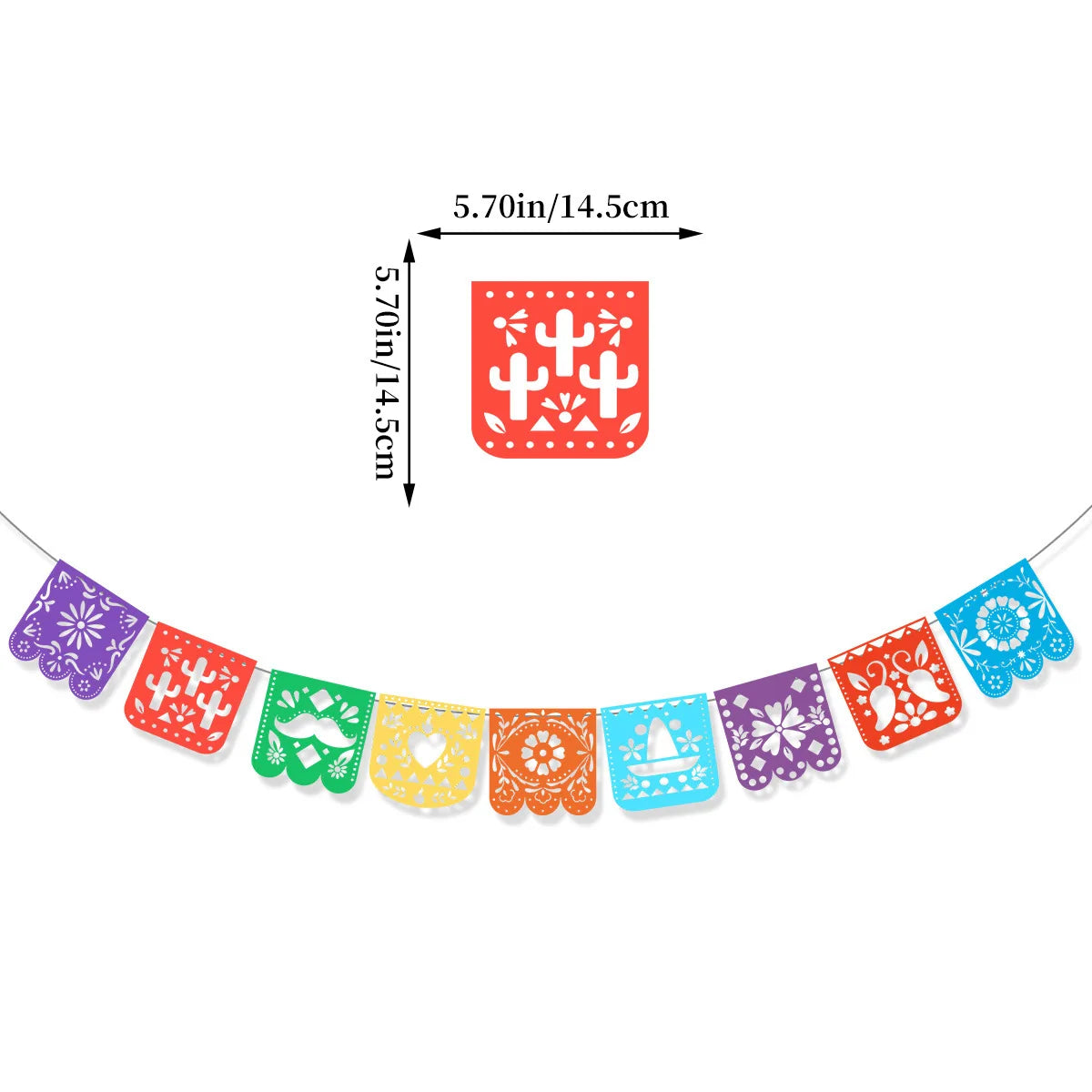 Fiesta Party Decorations Banner Mexican Decorations Banner, Mexican Themed Party Decorations,Cinco de Mayo Party Decoratio