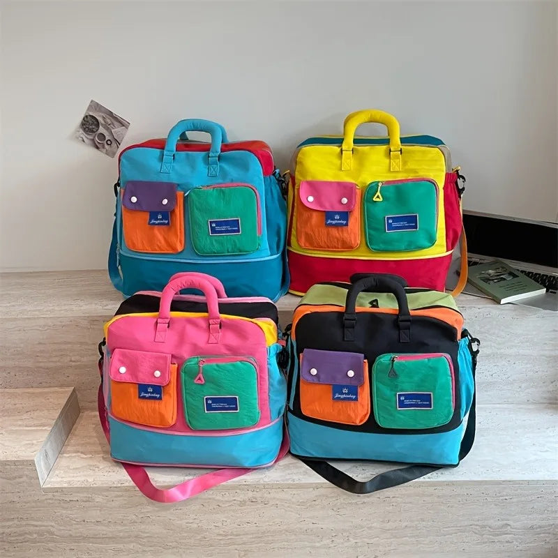 [Travel Crossbody Bag]Portable Large Capacity Hand-held Bag，Suitable for Men & Women - Travel, Outings, Mountain Climbing