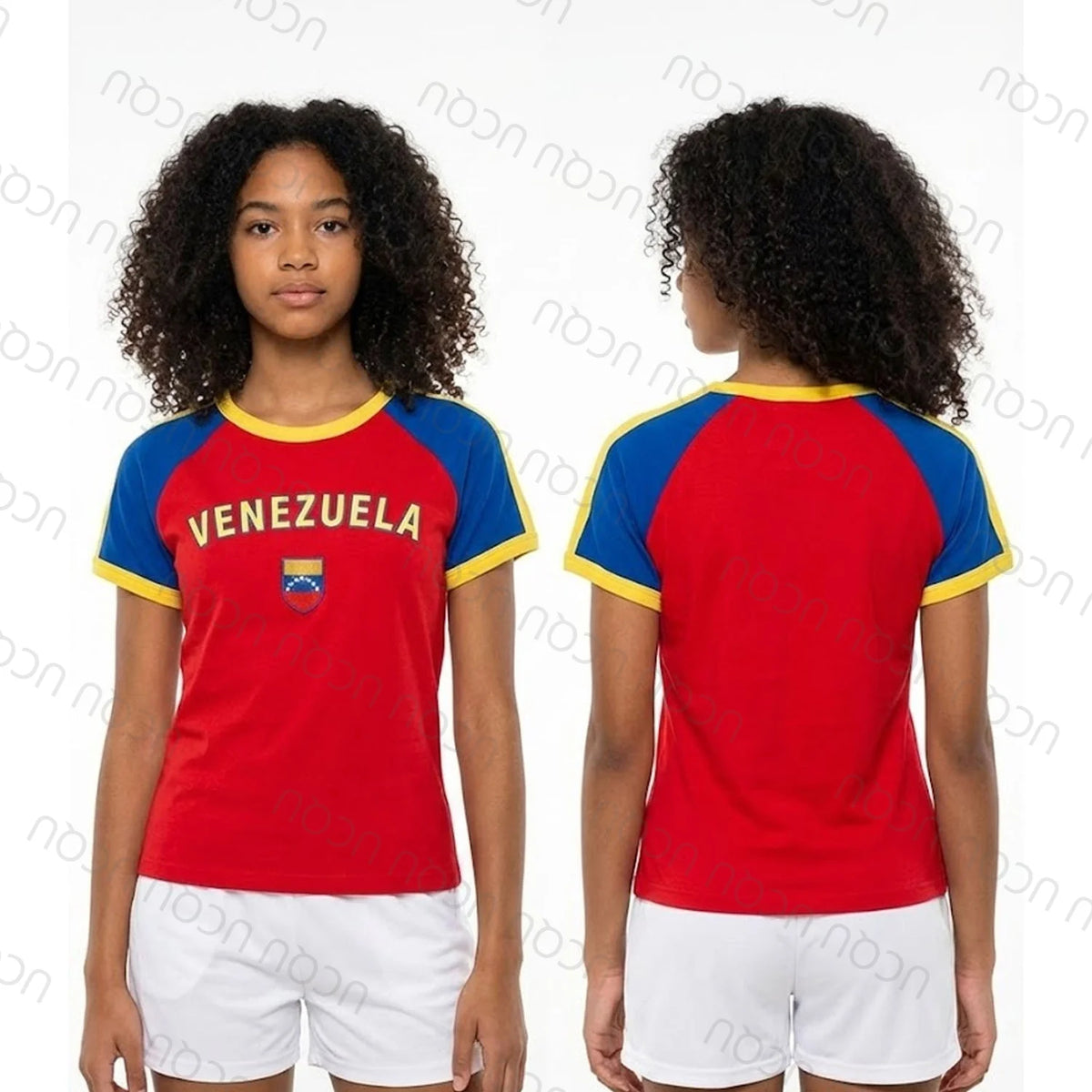 Venezuela Flag T-Shirt Women Latina Tee Caribbean Vzla Pride Map Graphic Top Short Sleeve Gift For Her