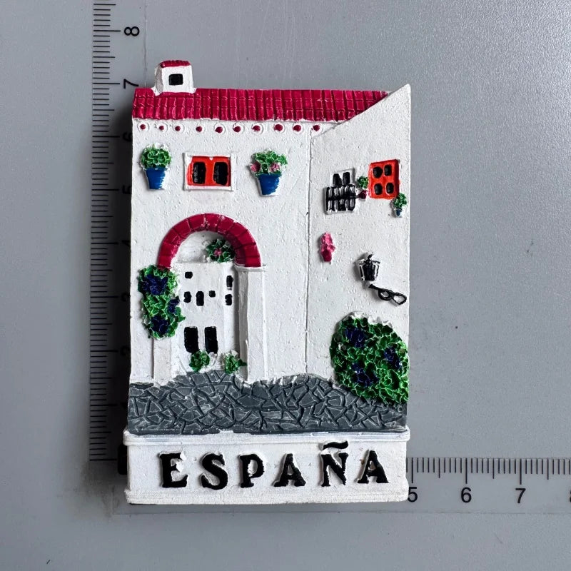 Spain Fridge Magnets Bullfighting flamenco dancers Barcelona ESPANA Tourist Souvenirs Magnetic Stickers Home Decoration Gifts