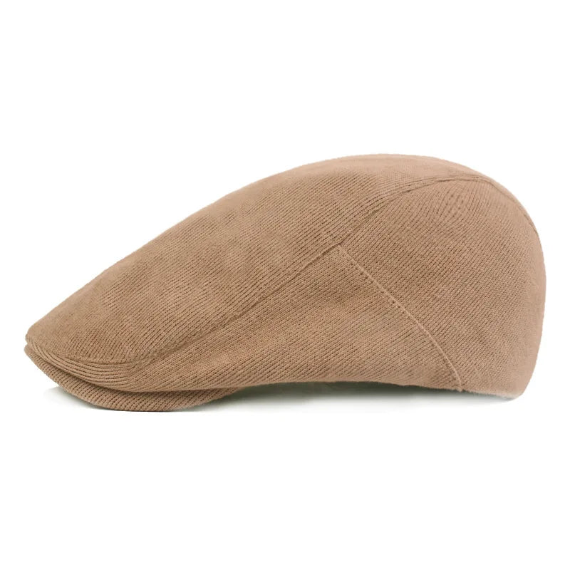 Literary and Artistic Youth Beret  Men and Women  Cap  Spring and Autumn Forward Hat  Fresh and Retro Hat Women's Cap Breathable