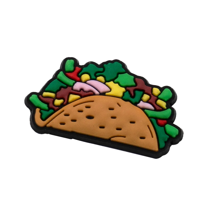 1–36PCS Shoe Charms Mexican Style Accessories,Mexican Snack-Themed Charms for Shoes,Map Food Truck Sandal Decorations