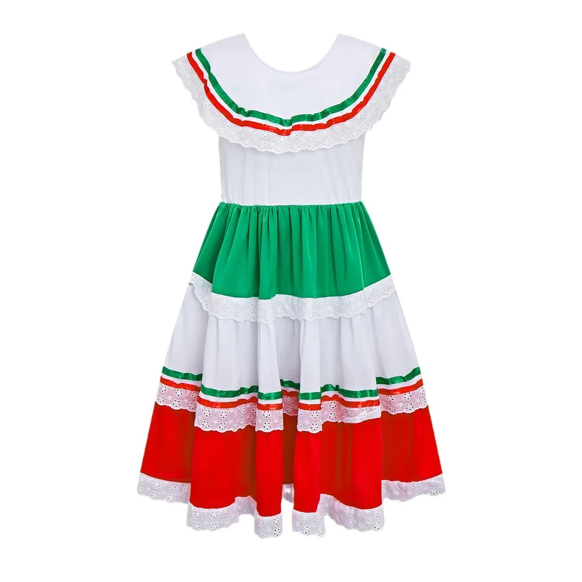 Mexican Dresses Traditional Style Mexican Style Clothing Dress Birthday Party Traditional Cultural Celebration Carnival Dresses