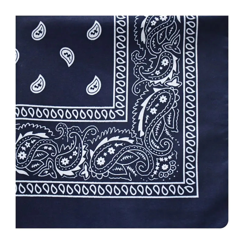 Handkerchief Fashion Print Bandana Party Scarf Headband Handkerchiefs Multi-Purpose Square Bandana