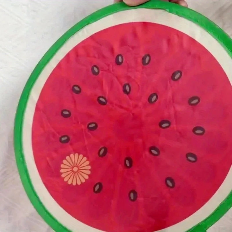 Folding Fan, Round Portable Handheld Summer Fan, Suitable for Daily, Party, Wedding, Family,Outdoor Concert,Personal Decoration
