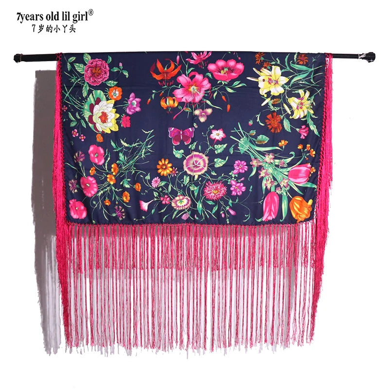 Flamenco Mantón Scarf from Spain Stole Shoulder Cloth Flamenco-Tuch GP01