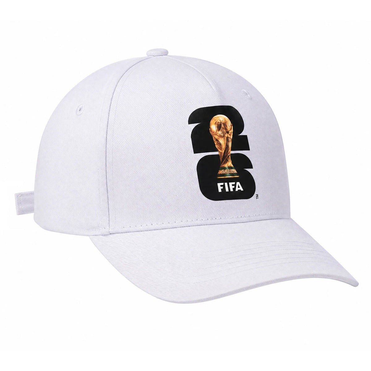 Official FIFA 2026 World Cup Licensed Flat Baseball Cap Breathable Adjustable Baseball Hat for Football Fans