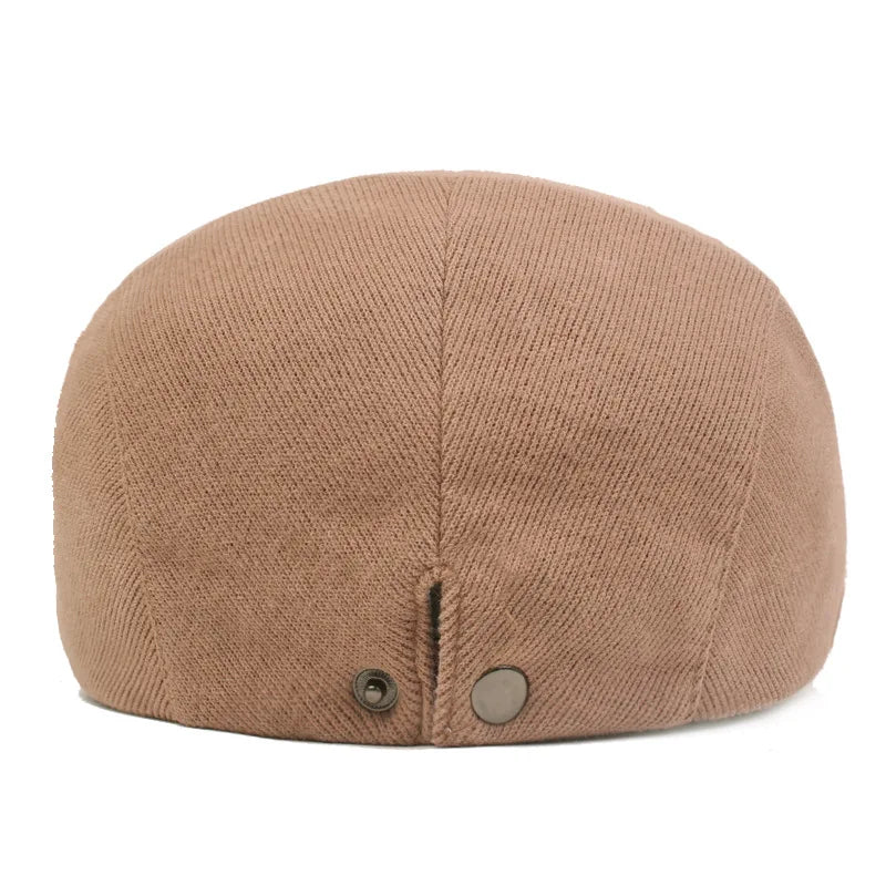 Literary and Artistic Youth Beret  Men and Women  Cap  Spring and Autumn Forward Hat  Fresh and Retro Hat Women's Cap Breathable