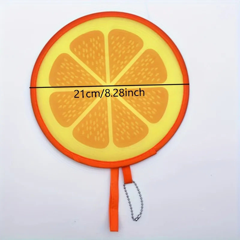 Folding Fan, Round Portable Handheld Summer Fan, Suitable for Daily, Party, Wedding, Family,Outdoor Concert,Personal Decoration
