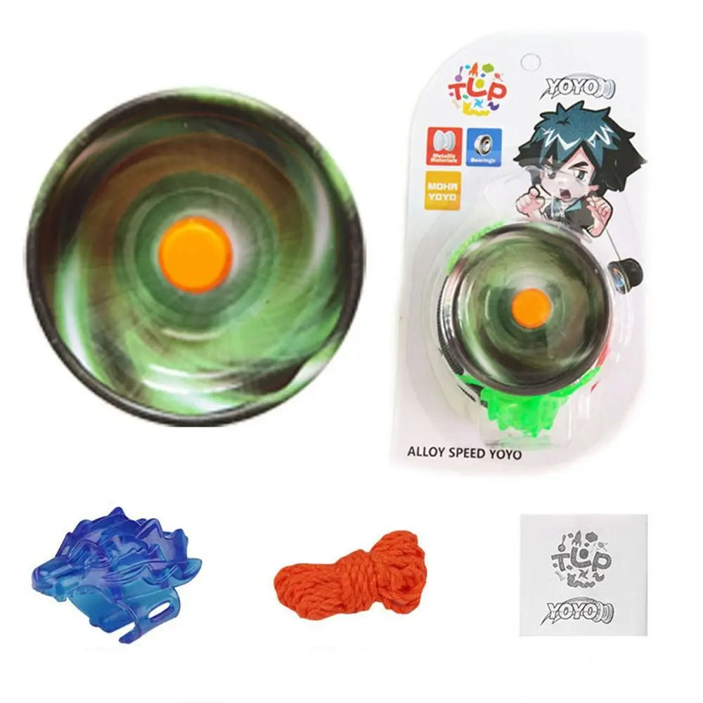 Professional  Gift Interesting  For  Beginners High Speed Aluminum Yoyo Competition Yo-Yo Luminous Yoyo Metal Yoyo