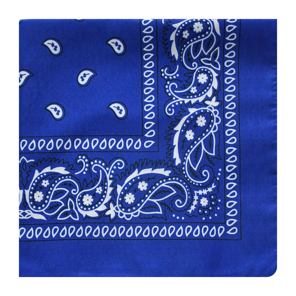 Handkerchief Fashion Print Bandana Party Scarf Headband Handkerchiefs Multi-Purpose Square Bandana
