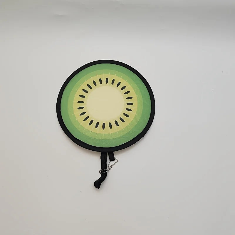 Folding Fan, Round Portable Handheld Summer Fan, Suitable for Daily, Party, Wedding, Family,Outdoor Concert,Personal Decoration