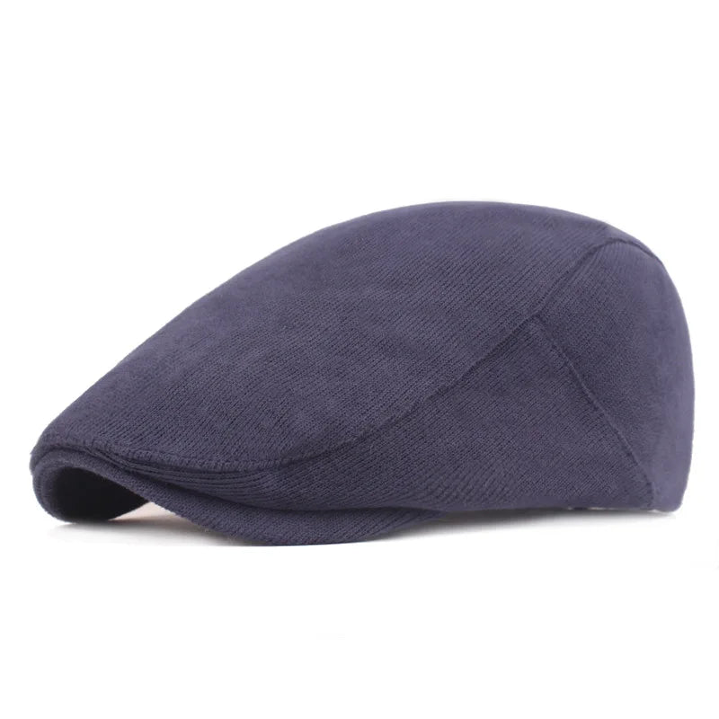 Literary and Artistic Youth Beret  Men and Women  Cap  Spring and Autumn Forward Hat  Fresh and Retro Hat Women's Cap Breathable