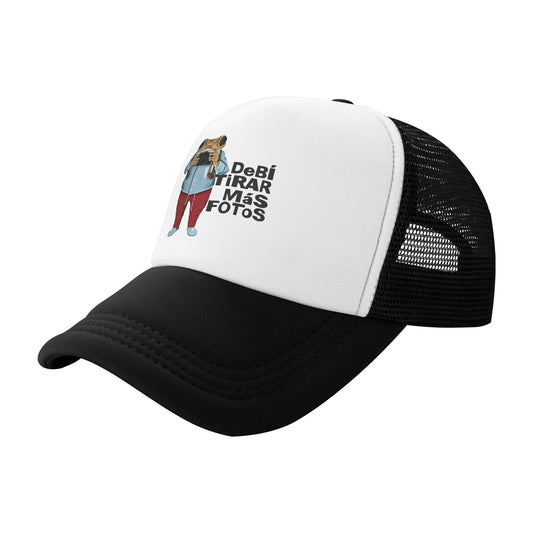 Adult Bad Bunny Tour DTMF Trucker Hat Mesh Baseball Cap Snapback Caps Debi Tirar Mss Fotos Hats Sun Hats Adjustable Hat Winter
