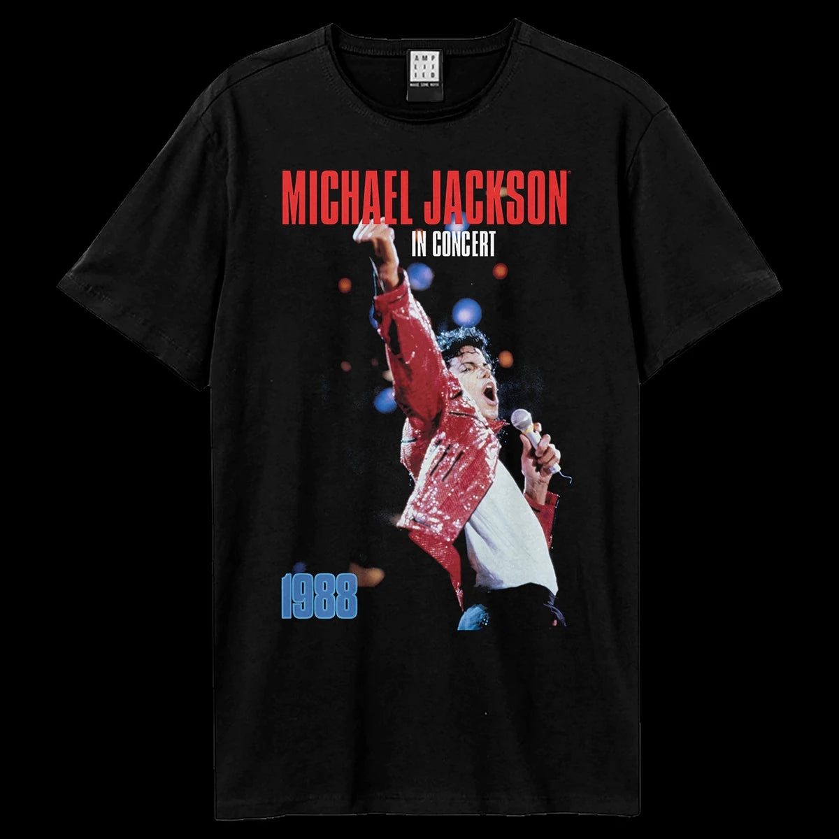 Michael Jackson Michael Jackson American Vintage High Street Trend Men's Oversize T-Shirt Mens Women's T Shirts