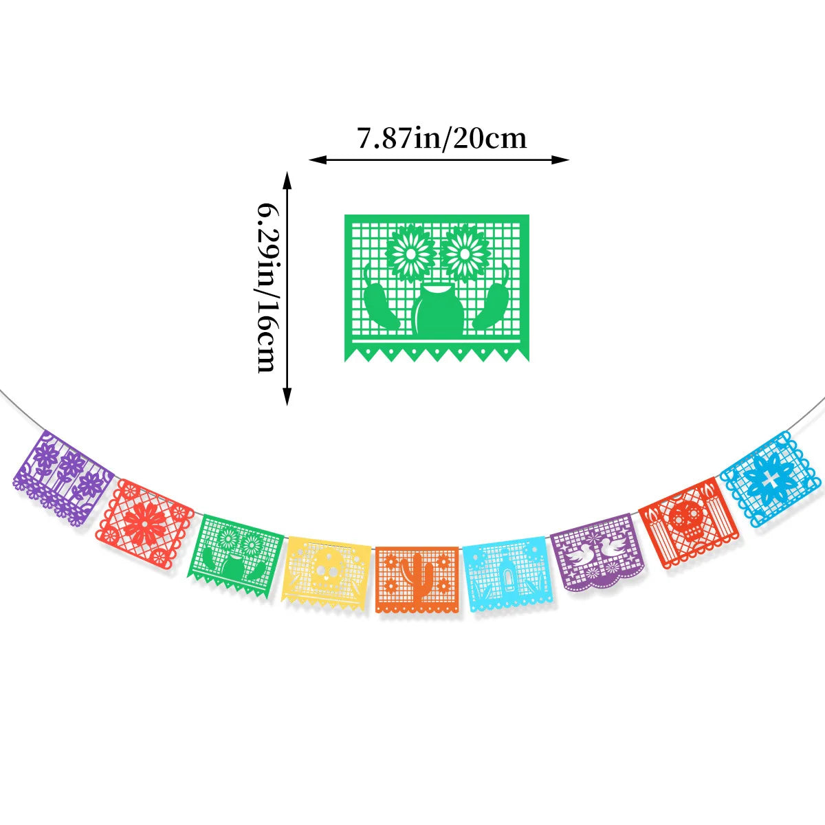 Fiesta Party Decorations Banner Mexican Decorations Banner, Mexican Themed Party Decorations,Cinco de Mayo Party Decoratio