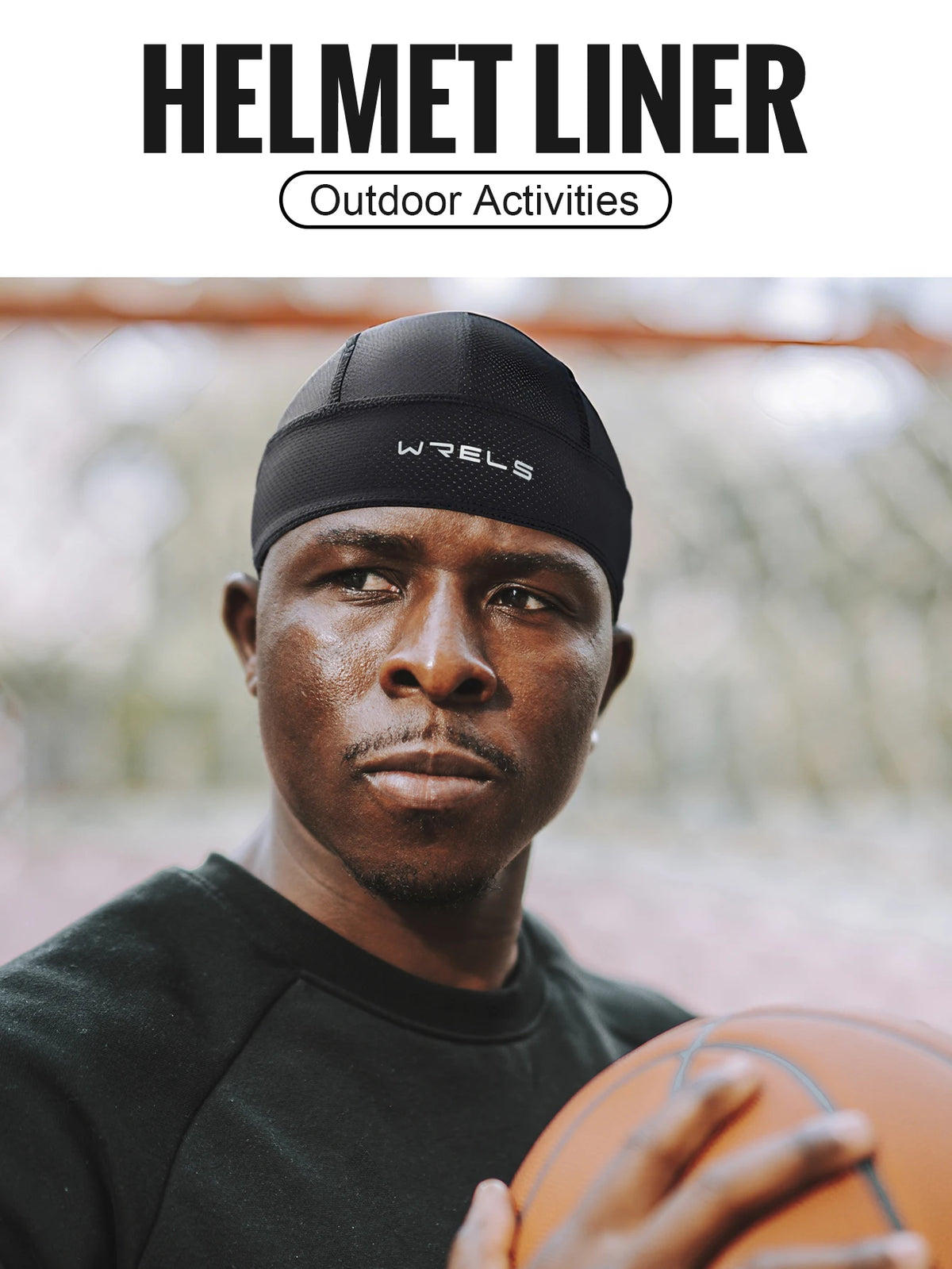 WRELS Skull Caps UV Protection Bandana Cap Sweat-Wicking Pirate Hats Breathable Pirate Hats Adjustable Running Durag Bandana