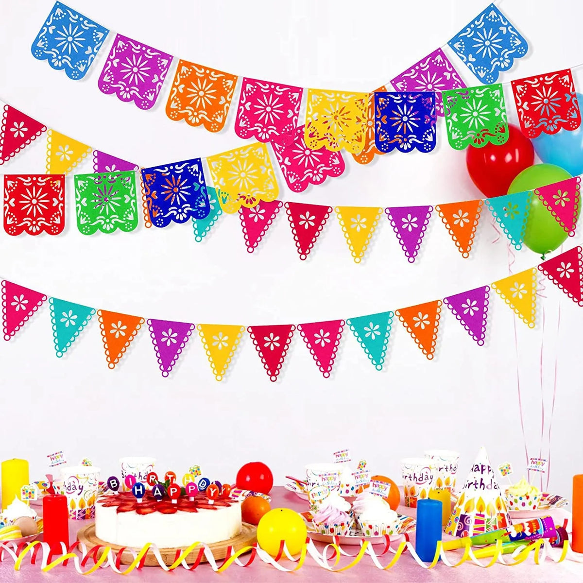 Fiesta Party Decorations Banner Mexican Decorations Banner, Mexican Themed Party Decorations,Cinco de Mayo Party Decoratio