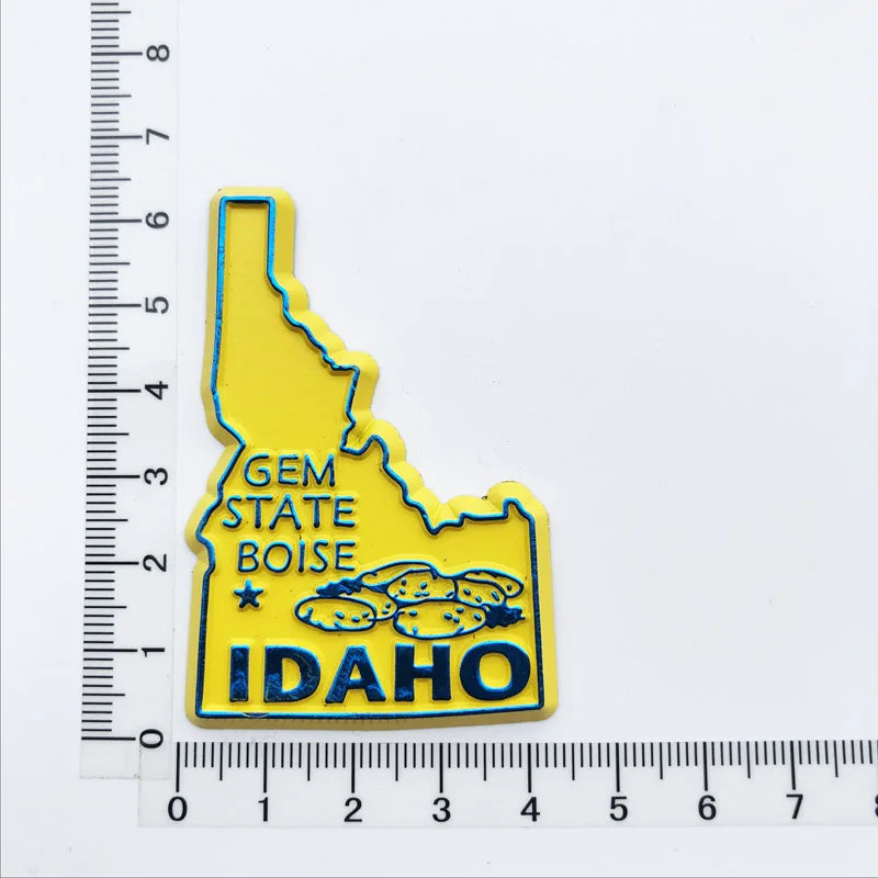 America Puzzle Map Fridge Magnet US State Montana Nevada New Mexico Virginia Wyoming IOWA Georgia New Jersey ARIZONA