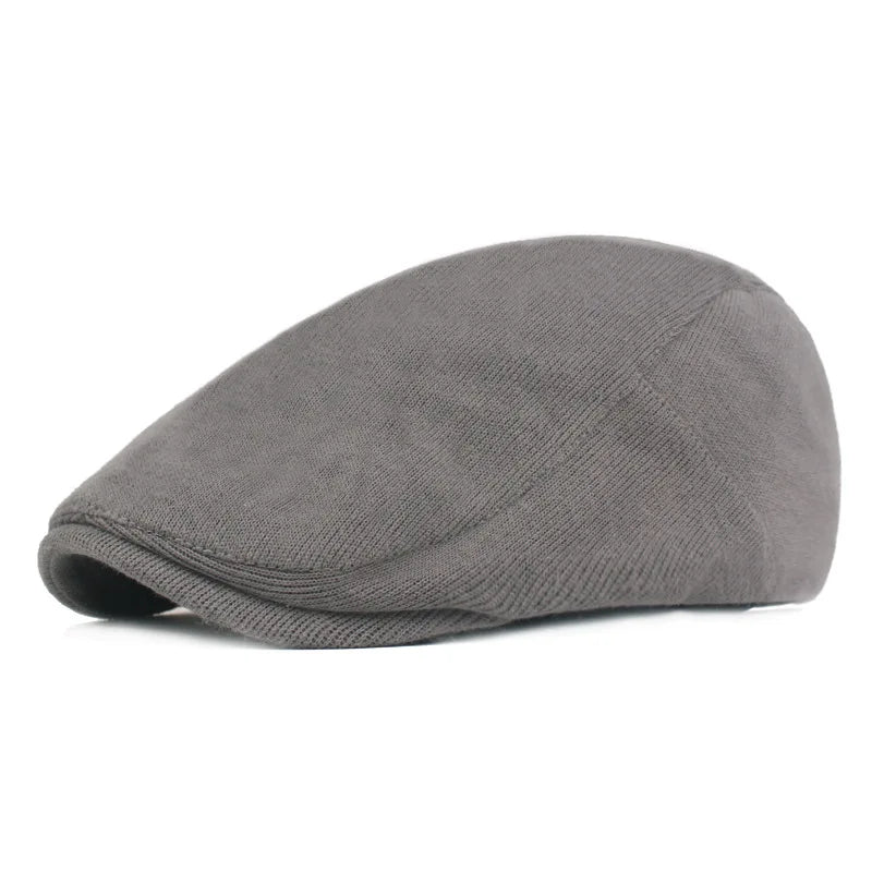 Literary and Artistic Youth Beret  Men and Women  Cap  Spring and Autumn Forward Hat  Fresh and Retro Hat Women's Cap Breathable