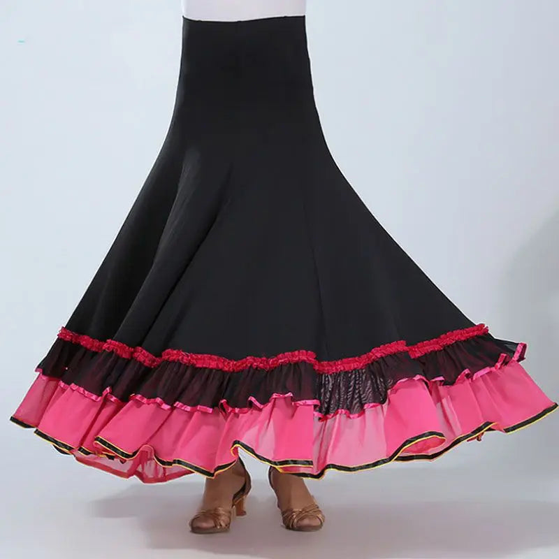 Flamenco Dress Spanish Dance Costume Classic Gypsy Dance Outfits for Women Swing Skirts Bullfight Ballroom Belly Performance