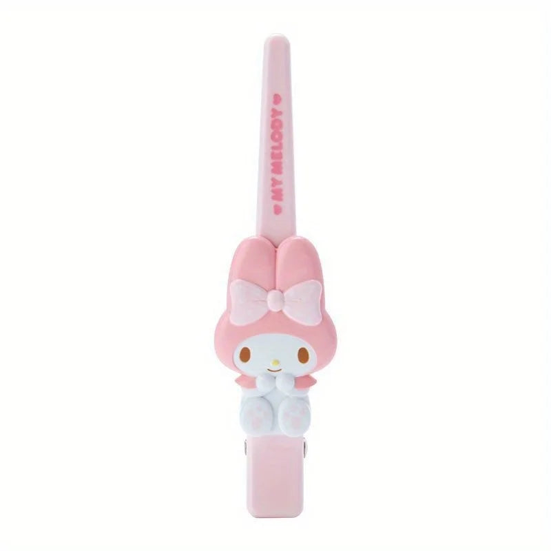 Sanrio Hairpins Pin My Melody Kuromi Cinnamoroll Y2K Hair Clip Cartoon Woman Clip Headdress Bangs Clips Cute Hair Accessories