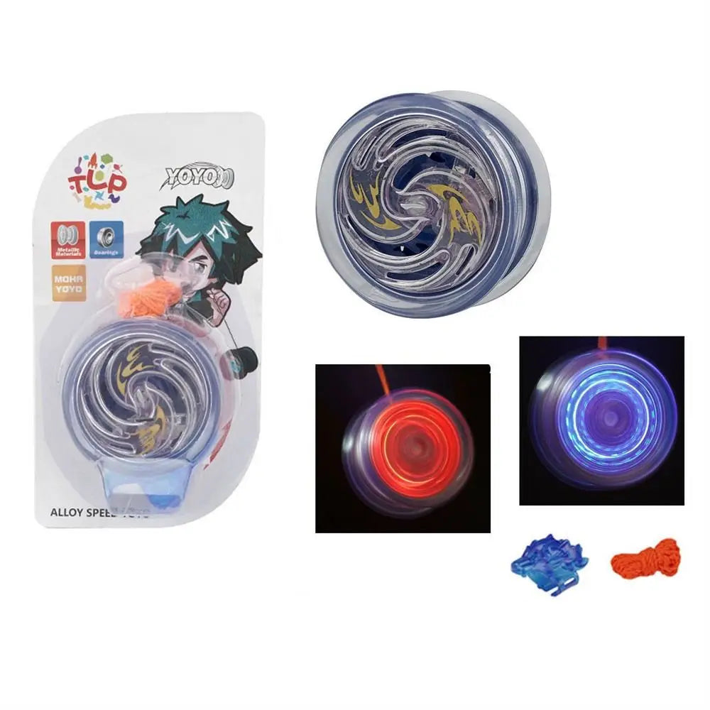 Professional  Gift Interesting  For  Beginners High Speed Aluminum Yoyo Competition Yo-Yo Luminous Yoyo Metal Yoyo