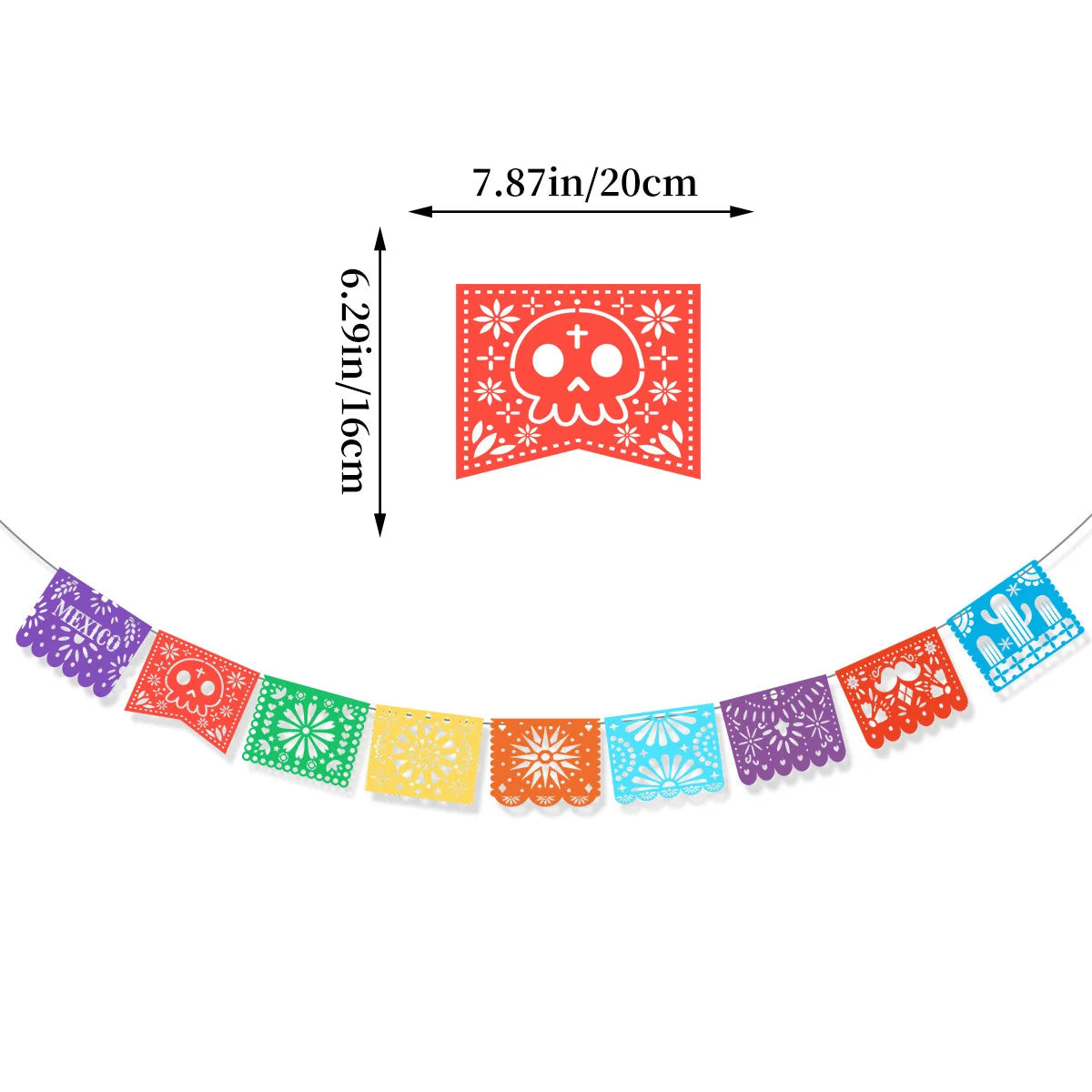 Fiesta Party Decorations Banner Mexican Decorations Banner, Mexican Themed Party Decorations,Cinco de Mayo Party Decoratio
