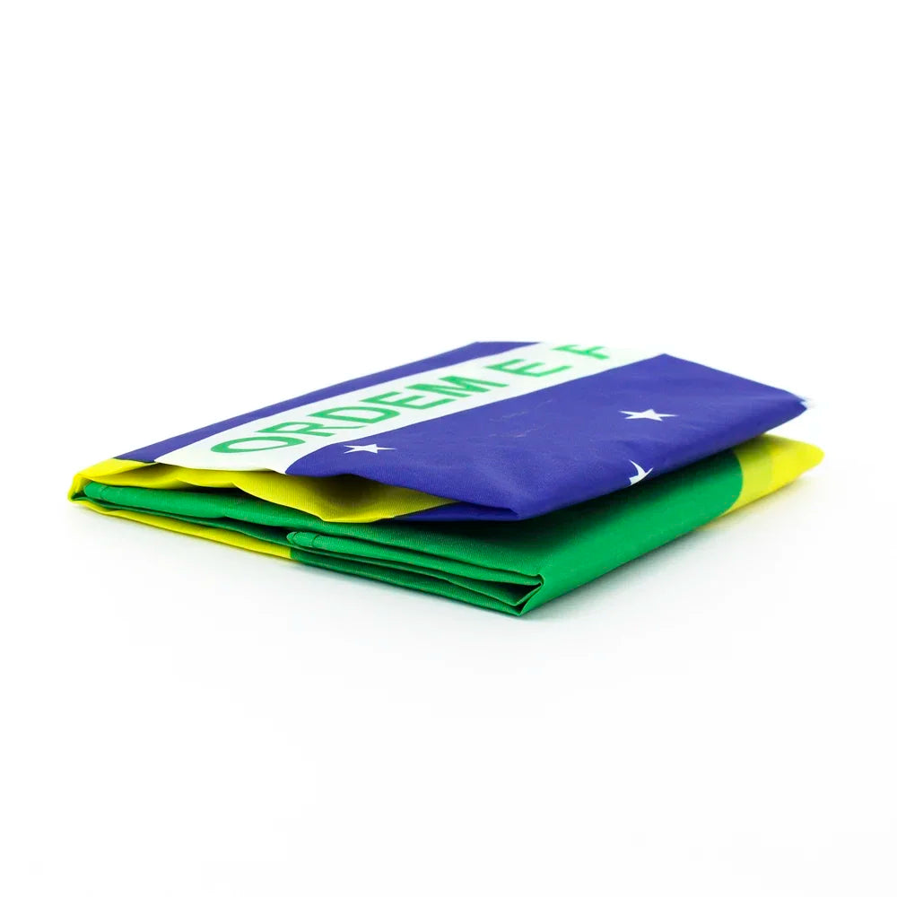 Brazil National Flag 90x150cm Hanging Polyester Digital Print Brasil Brazilian Banner Flag for Celebration