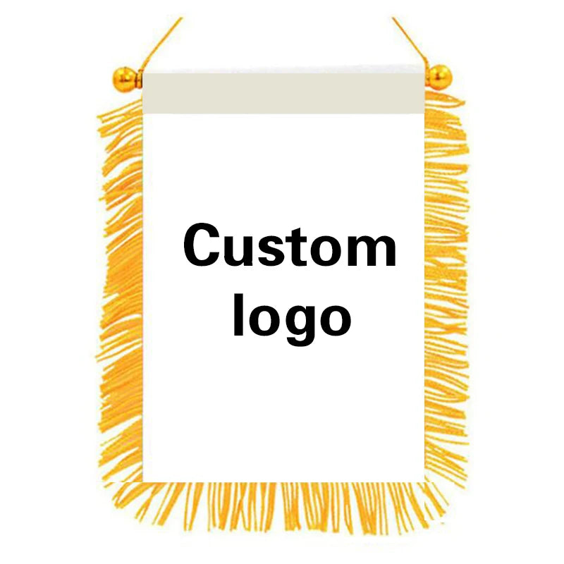 Aerxemrbrae 8*12cm Car Window Decoration Puerto Rico Hanging Pennant Flags Puerto Rico Banner Mini Pennant