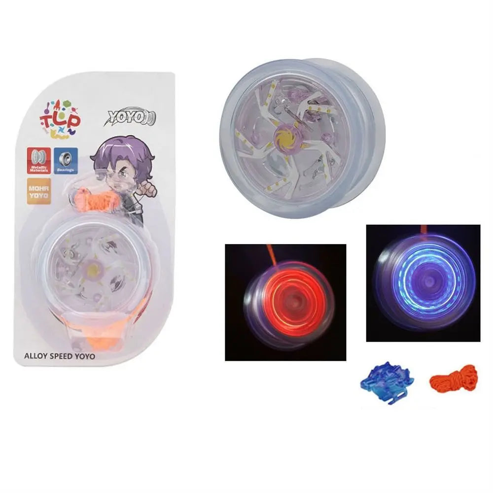 Professional  Gift Interesting  For  Beginners High Speed Aluminum Yoyo Competition Yo-Yo Luminous Yoyo Metal Yoyo