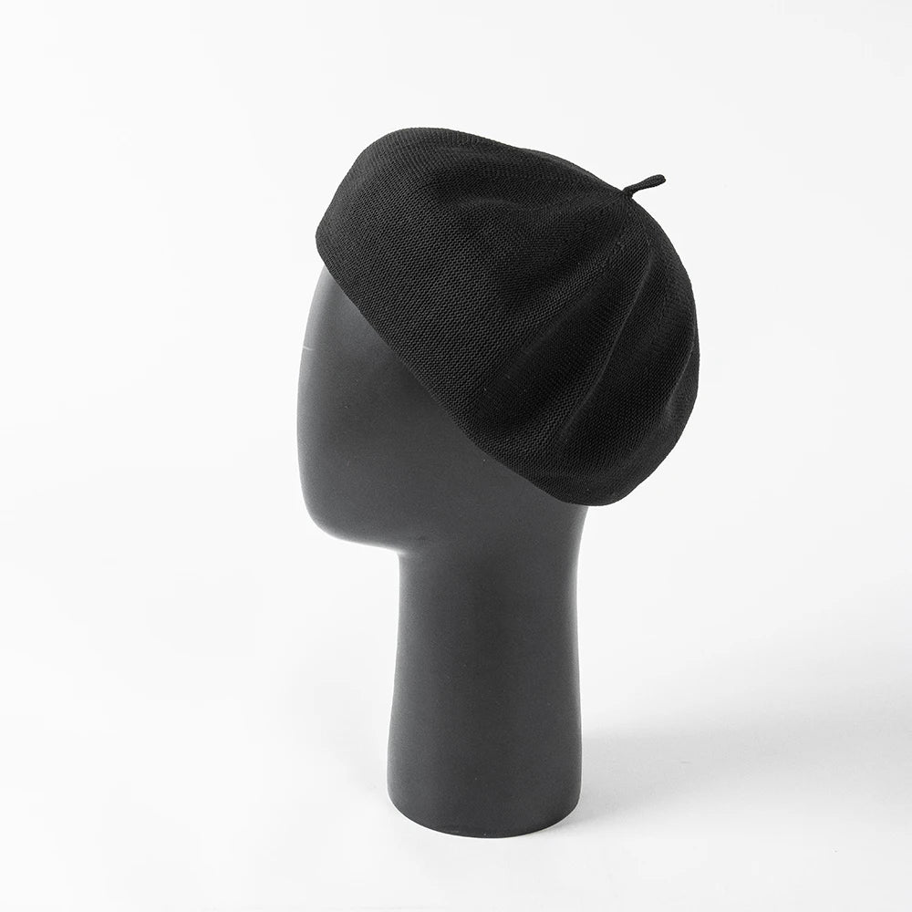 Spring And Summer Fashion Knitted Beret breathable Girls Beret