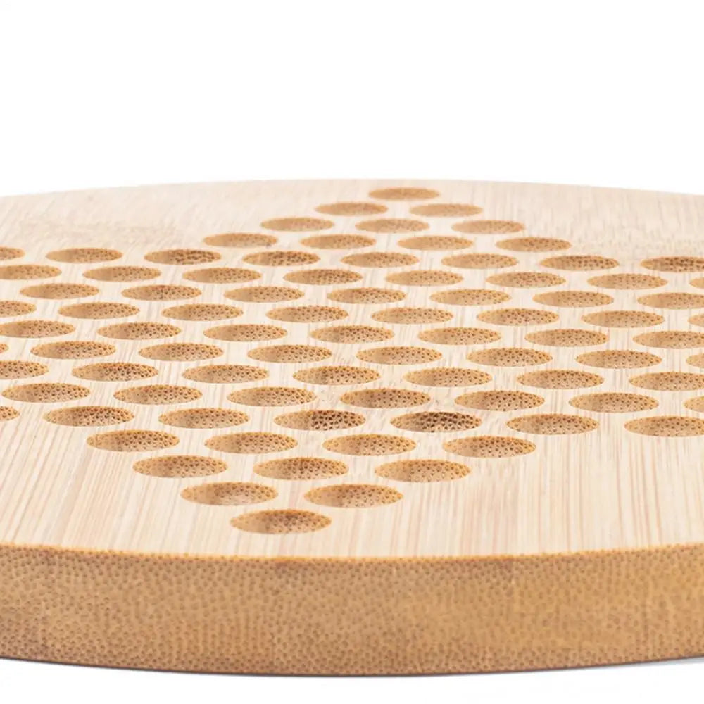 Chinese Checkers Game Set Wood Beads Chinese Checkers Plate Strategy Puzzle Family Board Game For Boys Girls Friends