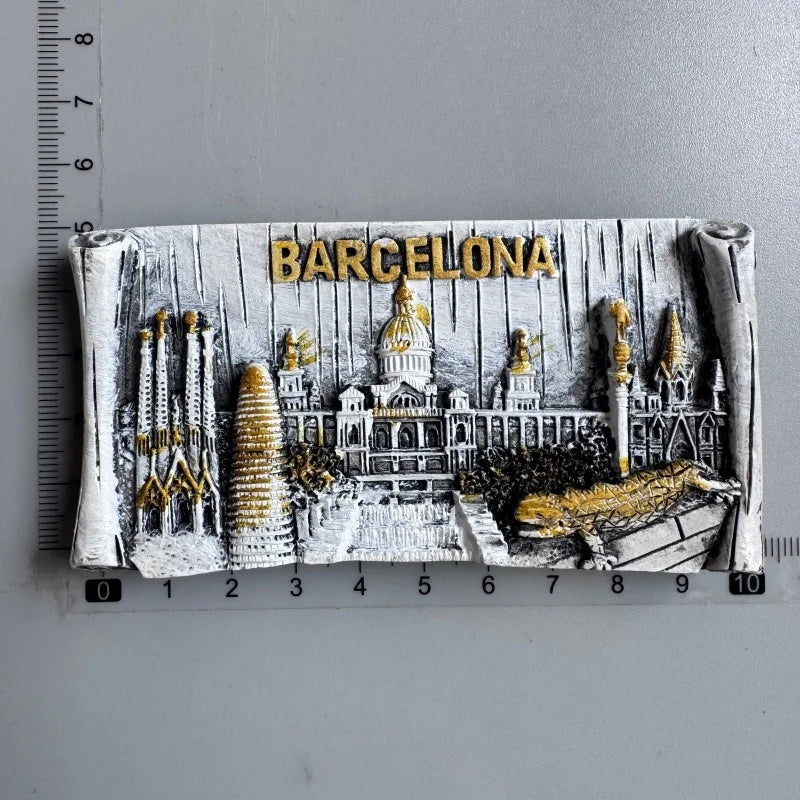 Spain Fridge Magnets Bullfighting flamenco dancers Barcelona ESPANA Tourist Souvenirs Magnetic Stickers Home Decoration Gifts