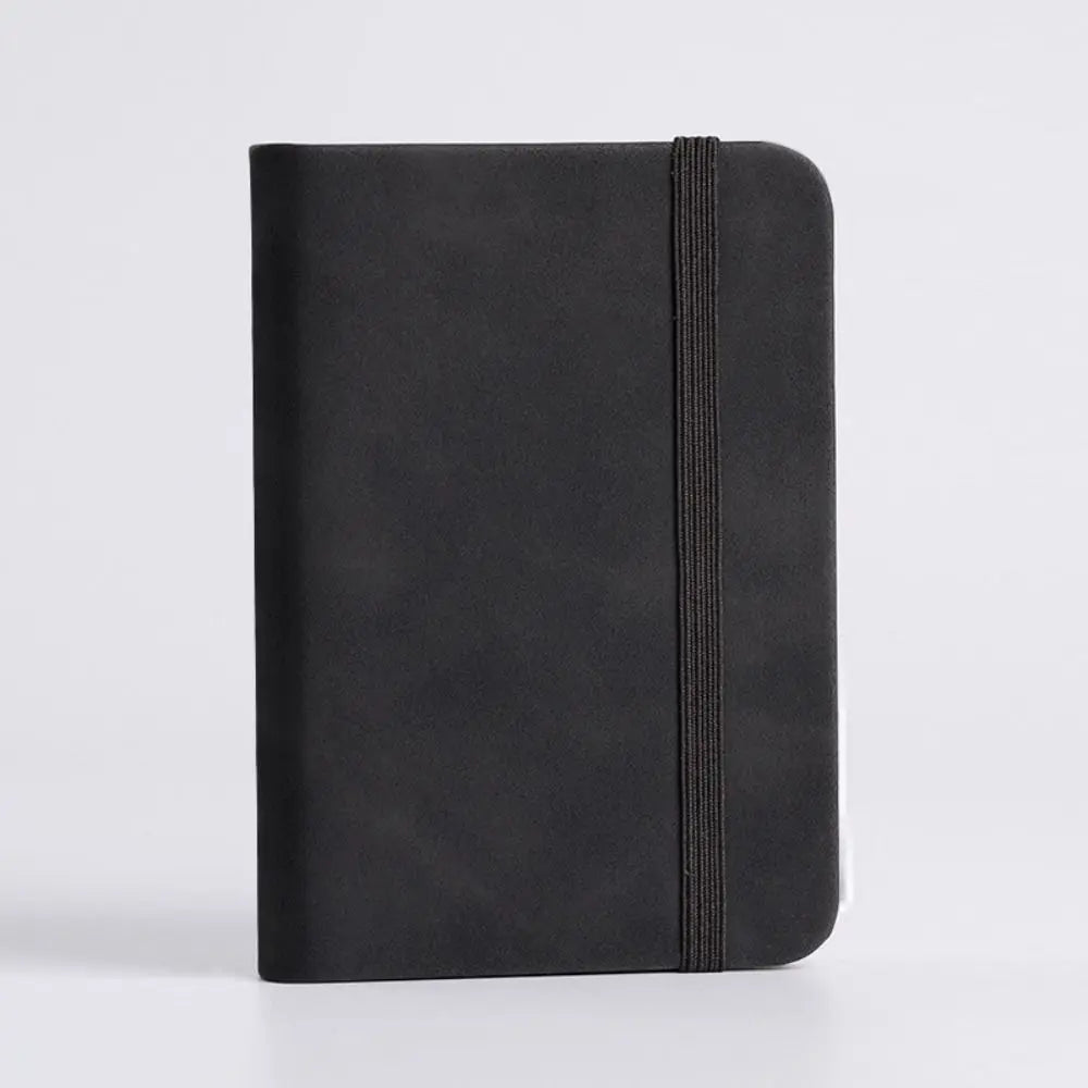 School Stationery Portable A7 Notebook Pocket Writing Paper Mini Notepad Memo Pad PU Cover Diary Book Office Supplies