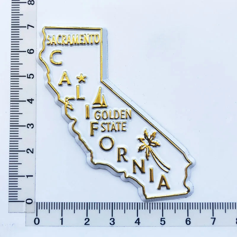 America Puzzle Map Fridge Magnet US State Montana Nevada New Mexico Virginia Wyoming IOWA Georgia New Jersey ARIZONA