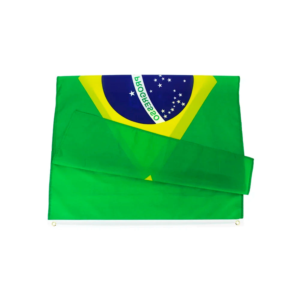 Brazil National Flag 90x150cm Hanging Polyester Digital Print Brasil Brazilian Banner Flag for Celebration