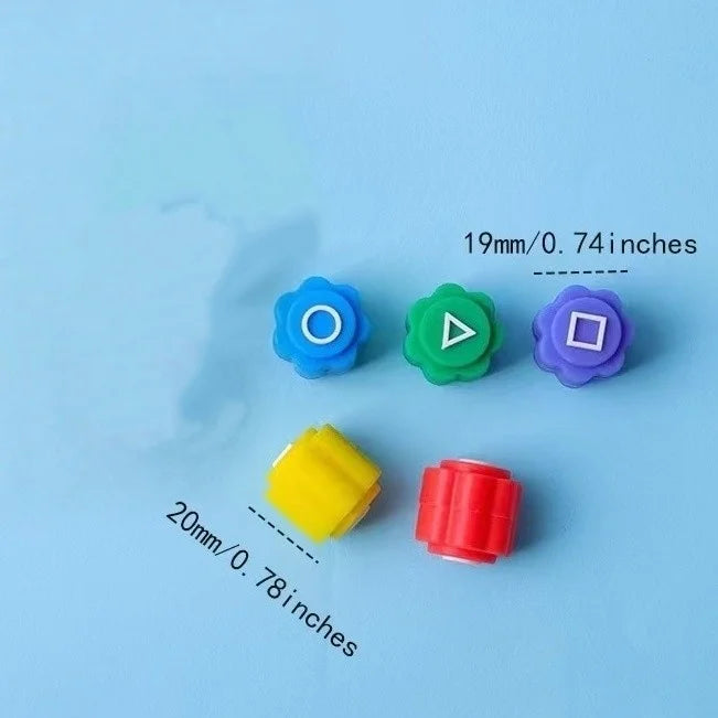 Korean Traditional Gonggi Jack Stone Set Hand-Eye Coordination Family Interactive Fun Play Portable Game Toy for All Ages
