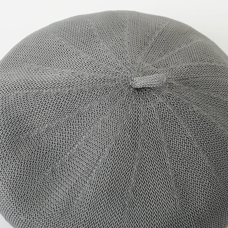 Spring And Summer Fashion Knitted Beret breathable Girls Beret