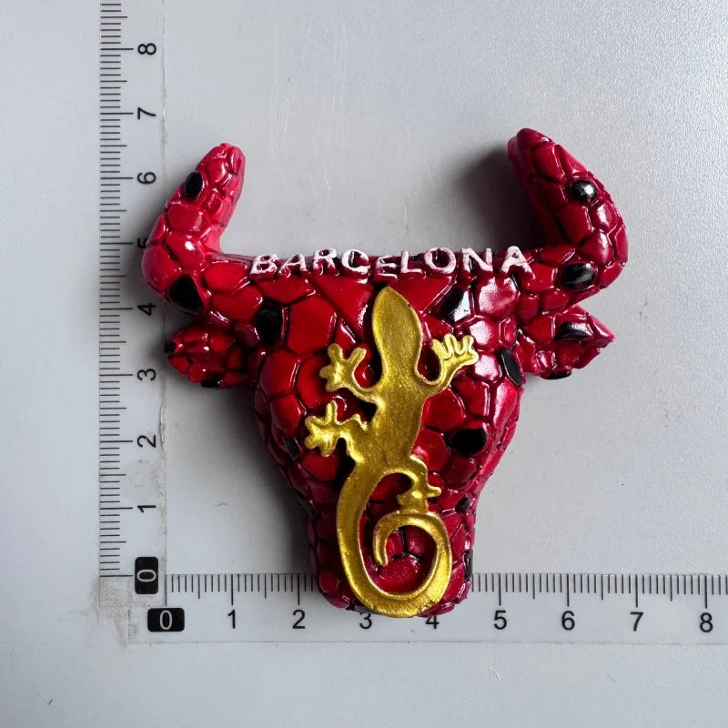 Spain Fridge Magnets Bullfighting flamenco dancers Barcelona ESPANA Tourist Souvenirs Magnetic Stickers Home Decoration Gifts