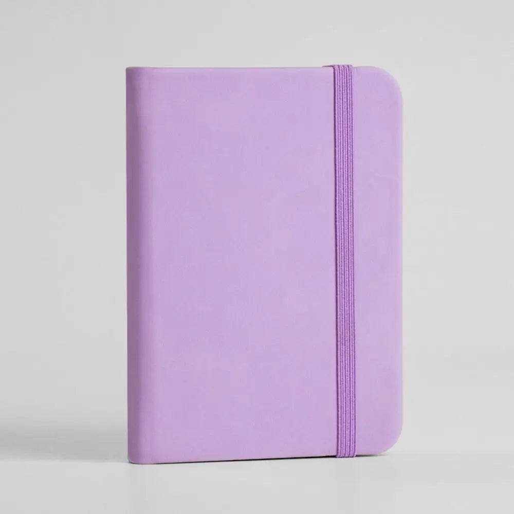 School Stationery Portable A7 Notebook Pocket Writing Paper Mini Notepad Memo Pad PU Cover Diary Book Office Supplies