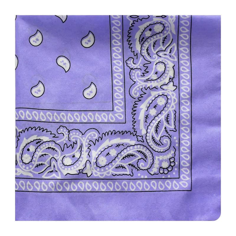 Handkerchief Fashion Print Bandana Party Scarf Headband Handkerchiefs Multi-Purpose Square Bandana