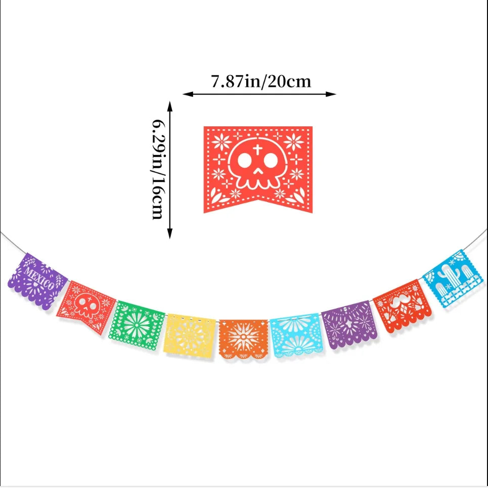 Fiesta Party Decorations Banner Mexican Decorations Banner, Mexican Themed Party Decorations,Cinco de Mayo Party Decoratio